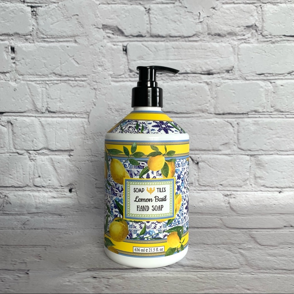 🍋 H&B Co. Tiles Collection LEMON BASIL ✋Soap